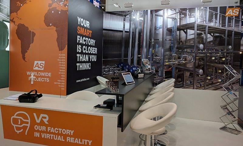 AS Drinktec stand
